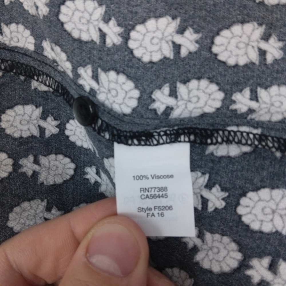 Madewell Ruffle Tank Top In Bloomstamp - Picture 7 of 9